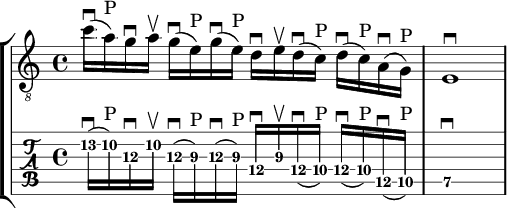 pattern 5, lick 3