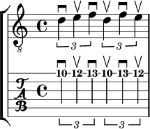 4th note triplets