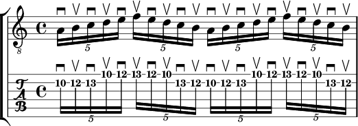 16th note quintuplets