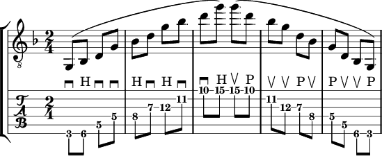 g minor longform sweep